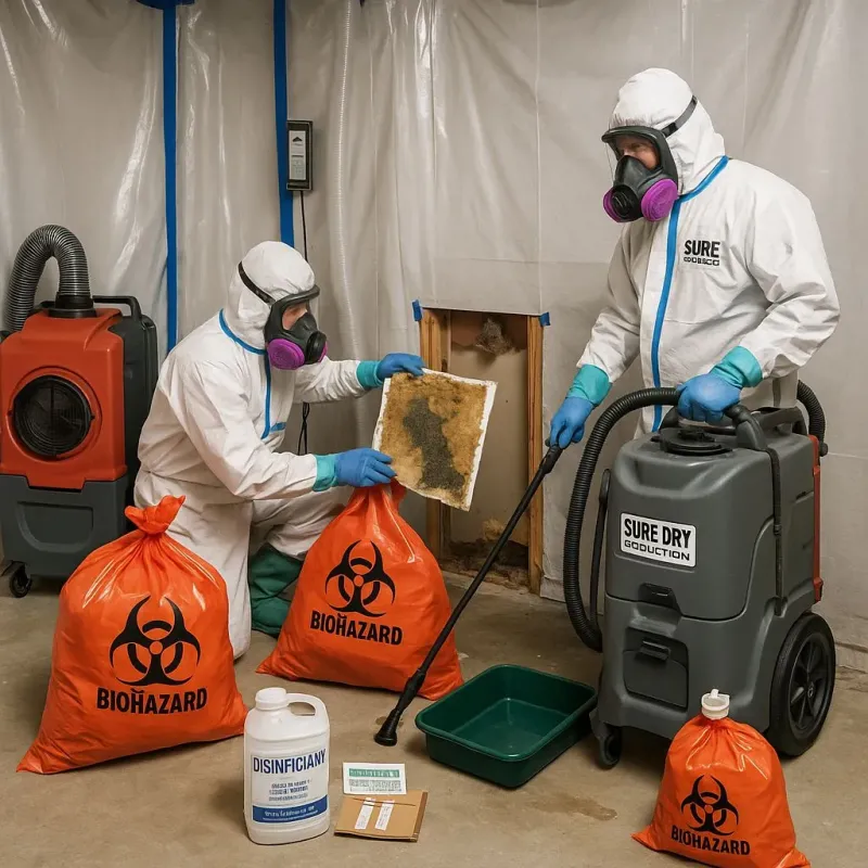 Contaminated Water Handling Protocols process in Ainaloa, HI